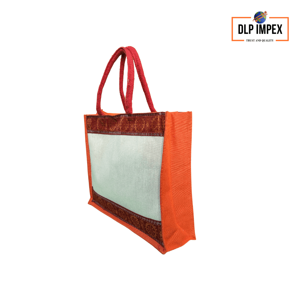 Natural Jute Shopping Bags - Image 2