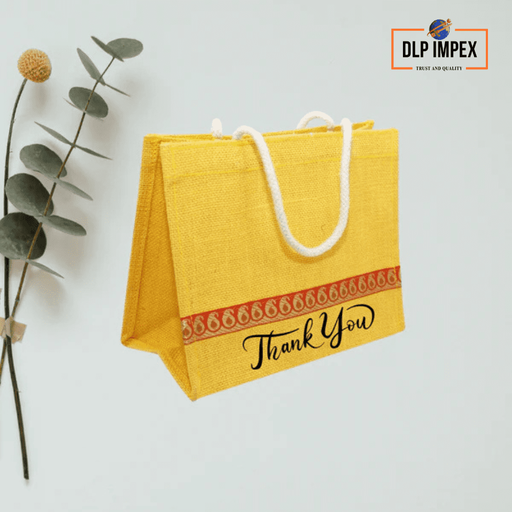 Jute Wedding Return Gift Bags - Image 3
